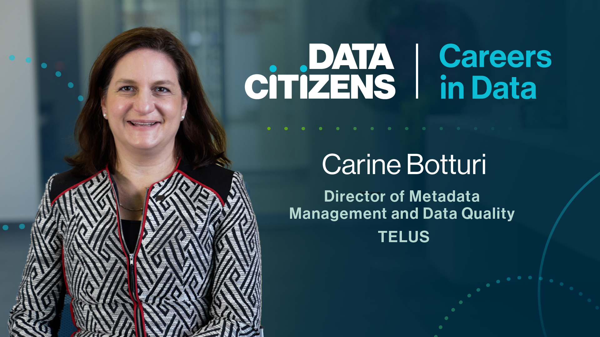 Load video: Data Citizens® | Careers in Data with Carine Botturi