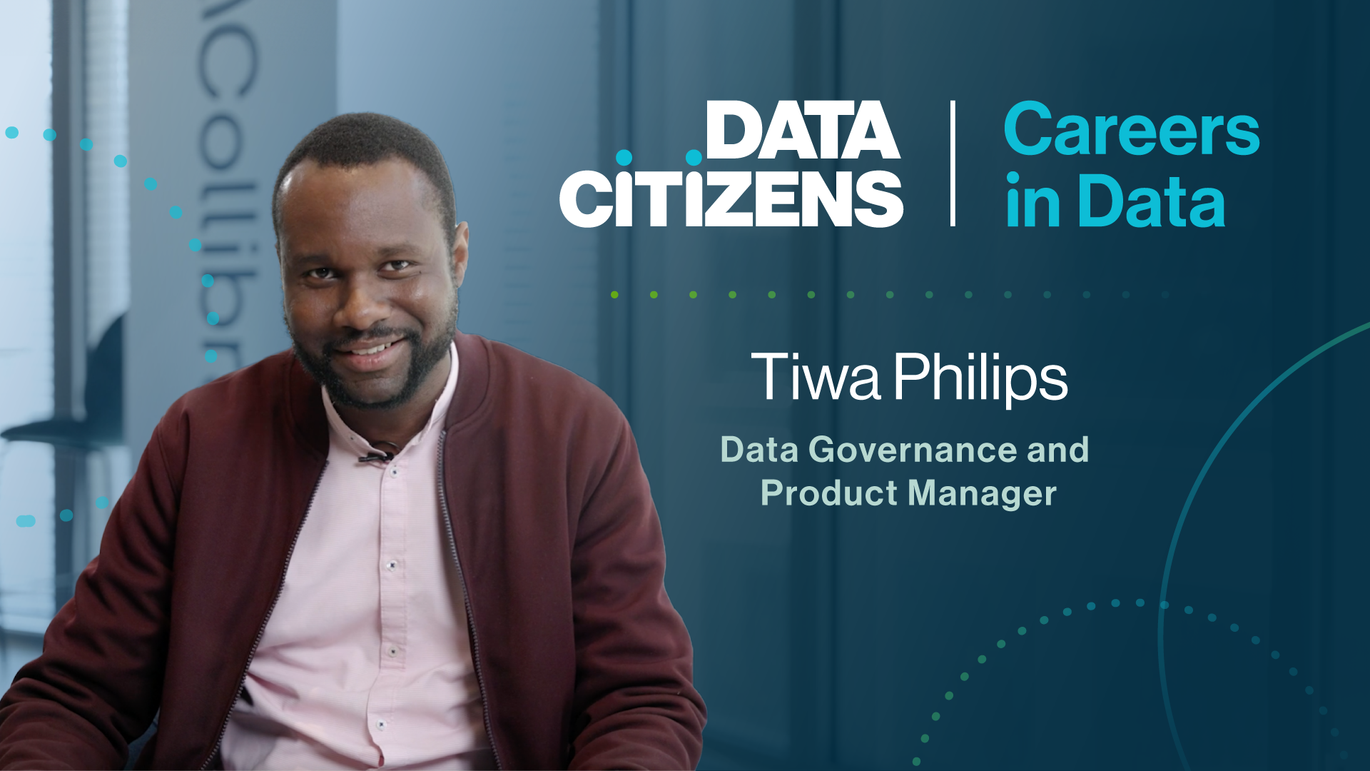 Load video: Data Citizens® | Careers in Data with Tiwa Philips