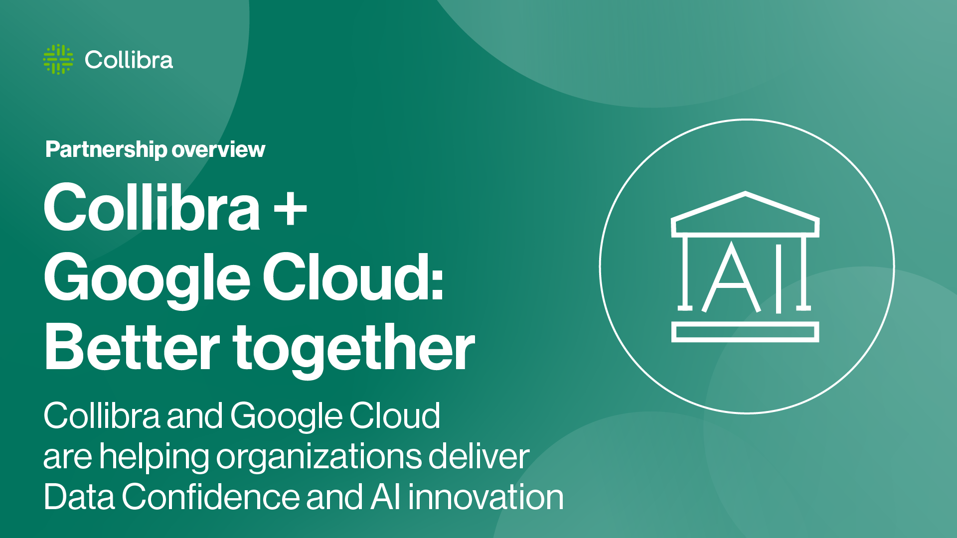 Load video: Collibra + Google Cloud: Better together