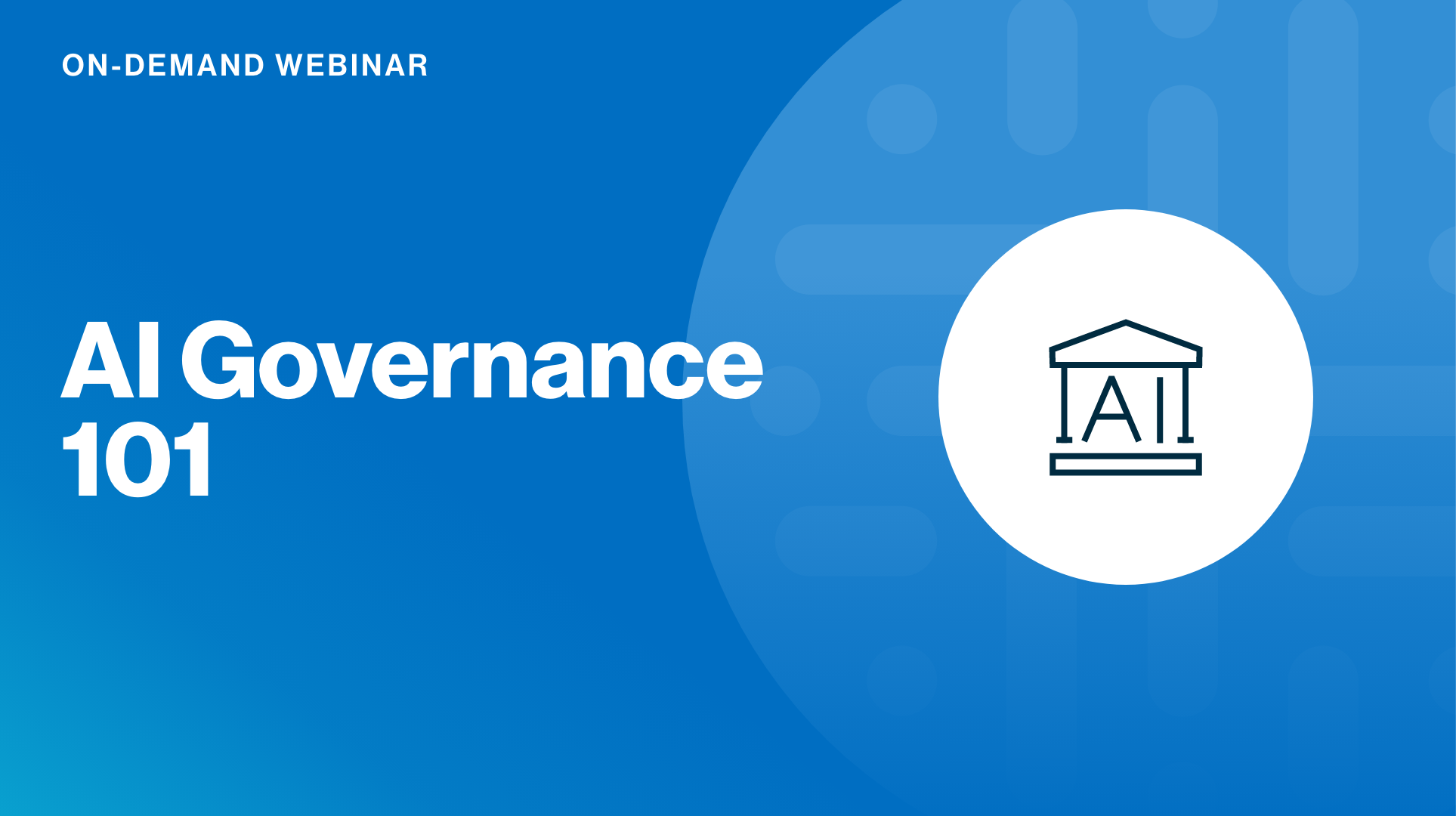 Load video: AI governance 101: The basics of governing AI