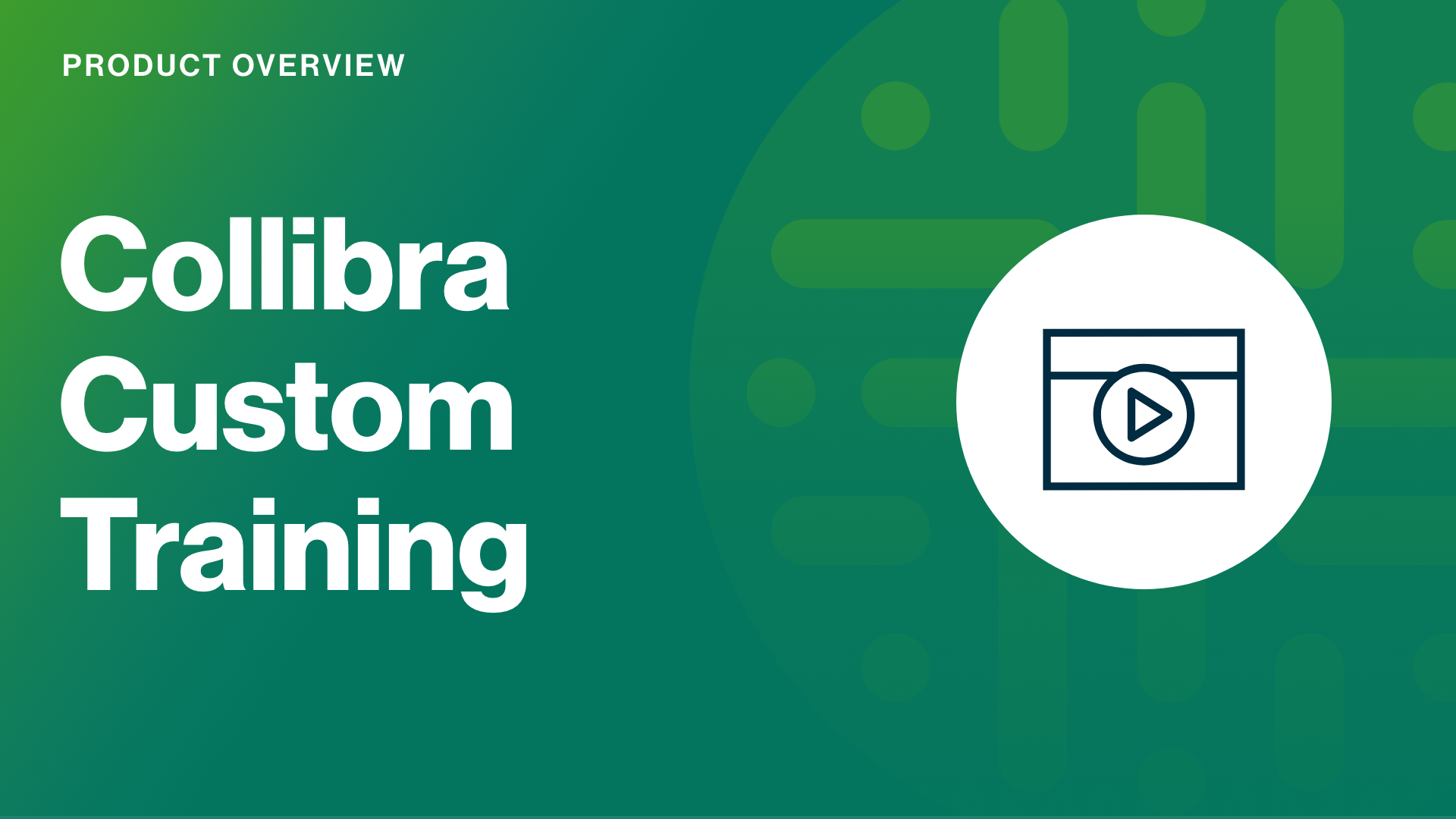 Load video: Collibra Custom Training