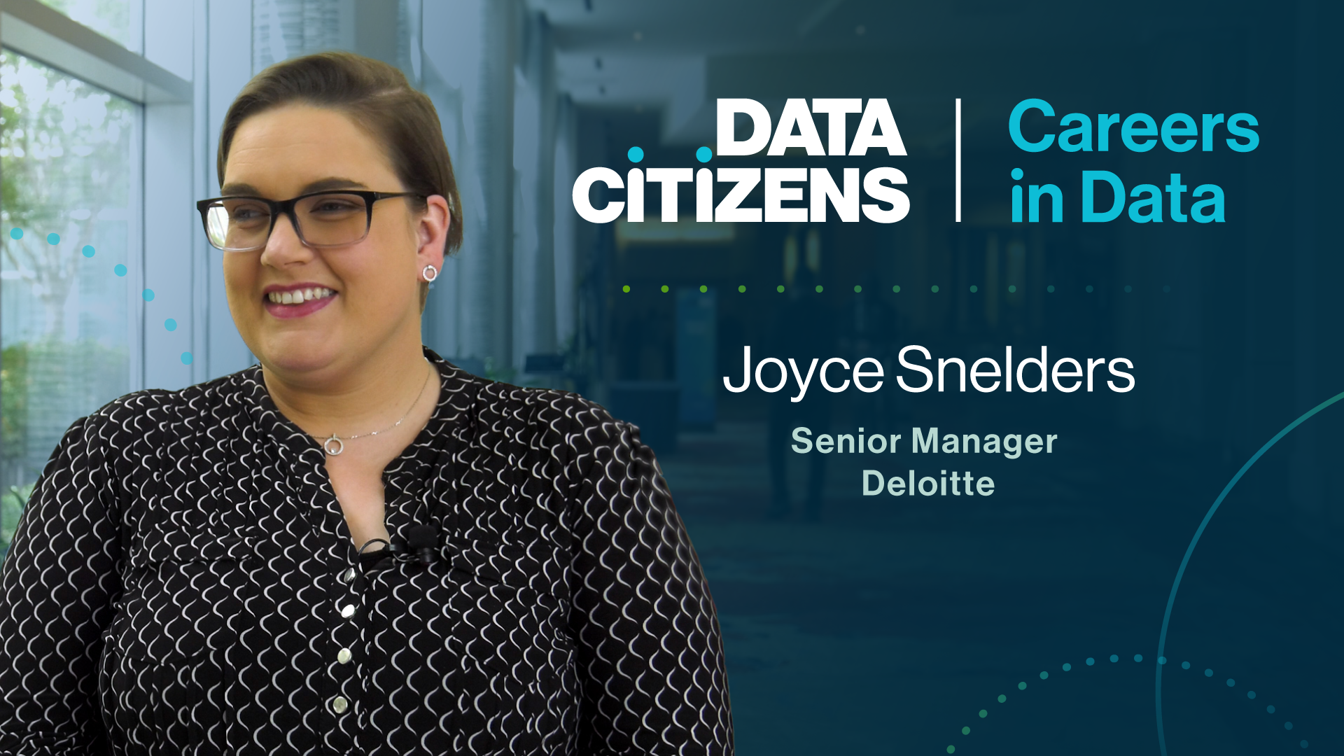 Load video: Data Citizens® | Careers in Data with Joyce Snelders